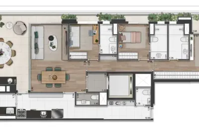 Apartamento com 3 quartos à venda na Rua João Moura, Vila Madalena, São Paulo