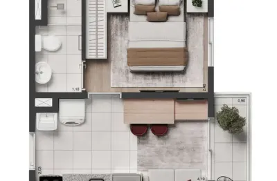 Apartamento com 2 quartos à venda na Rua Malvina Ferrara Samarone, Vila Dom Pedro I, São Paulo