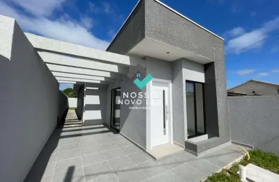 Casa nova de alto padrão com 03 quartos e uma suíte  em são josé dos pinhais - bairo são marcos.