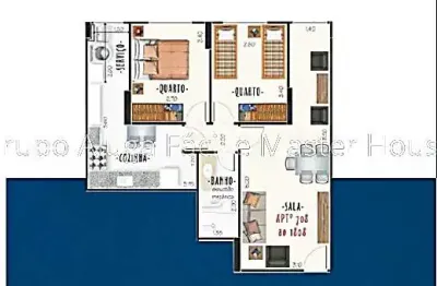 Apartamento com 2 quartos à venda no São Mateus, Juiz de Fora 