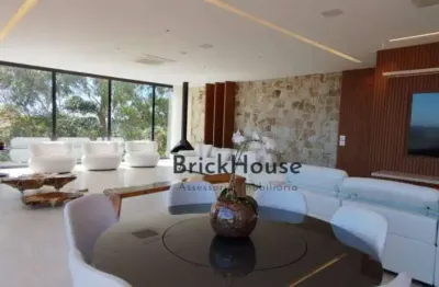 Casa com 5 dormitórios à venda, 800 m² por r$ 10.000.000,00 - vila da mata golf club - são roque/sp