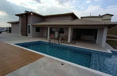 Casa com 3 dormitórios à venda, 220 m² por r$ 1.480.000,00 - zona rural - mairinque/sp