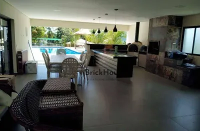 Casa com 6 dormitórios à venda, 400 m² por r$ 4.750.000,00 - condomínio porta do sol - mairinque/sp
