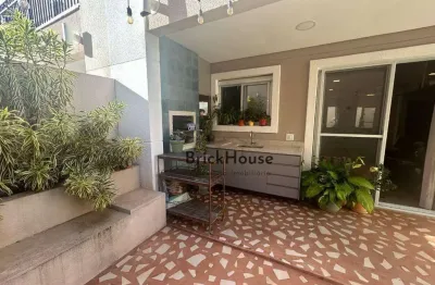 Apartamento garden com 2 dormitórios para alugar, 90 m² por r$ 3.750,00/mês - bairro do cambará - são roque/sp