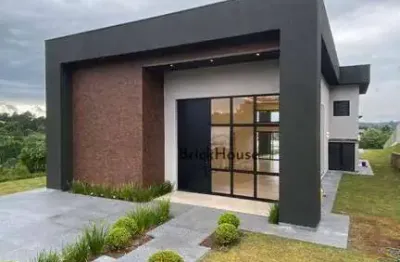 Casa com 4 dormitórios à venda, 220 m² por r$ 3.300.000,00 - condomínio porta do sol - mairinque/sp