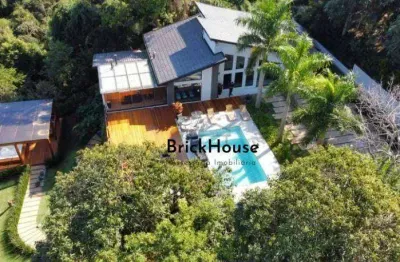 Casa com 5 dormitórios à venda por r$ 3.000.000 - condomínio porta do sol - mairinque/sp