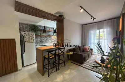 Apartamento duplex com 2 dormitórios, 144 m² - venda por r$ 799.000,00 ou aluguel por r$ 4.720,00/mês - bairro do cambará - são roque/sp