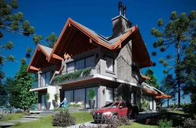 Casa 04 dorm. à venda no bairro reserva da serra com 355 m² de área privativa - 2 vagas de garagem