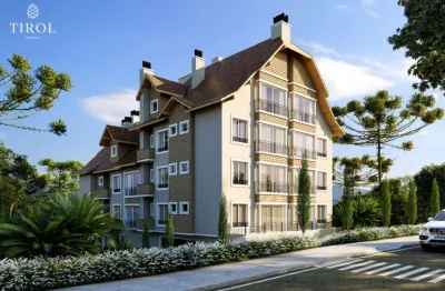 Apartamento 02 dorm. à venda no bairro tirol com 81 m² de área privativa - 1 vaga de garagem