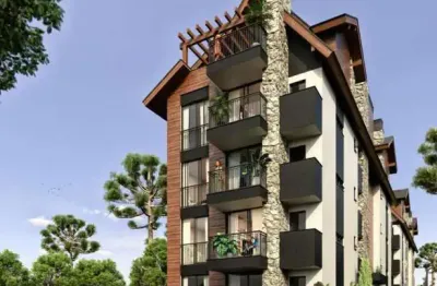 Apartamento 02 dorm. à venda no bairro carniel com 58 m² de área privativa - 1 vaga de garagem