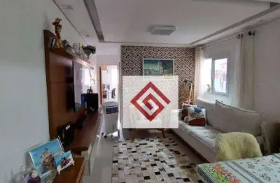 Apartamento à venda, 53 m² por r$ 340.000,00 - jardim ana maria - santo andré/sp