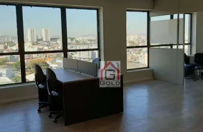 Sala à venda, 80 m² por r$ 295.000,00 - parque das nações - santo andré/sp