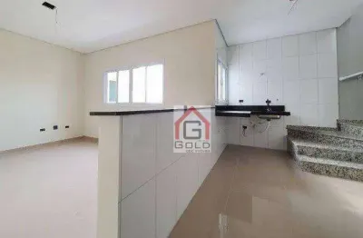 Cobertura à venda, 120 m² por r$ 450.000,00 - parque das nações - santo andré/sp