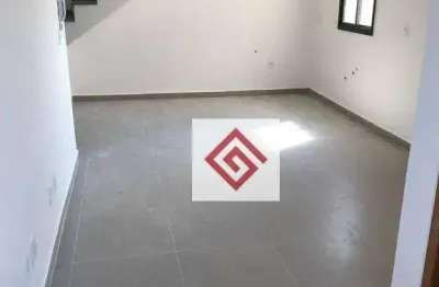 Cobertura com 2 dormitórios à venda, 90 m² por r$ 480.000,00 - jardim bom pastor - santo andré/sp