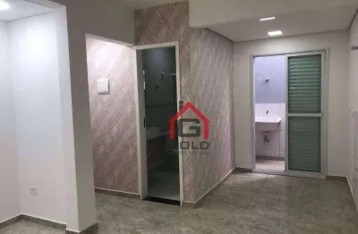 Sala para alugar, 25 m² por r$ 1.850,00/mês - parque das nações - santo andré/sp