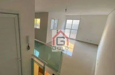 Cobertura à venda, 163 m² por r$ 550.000,00 - vila valparaíso - santo andré/sp