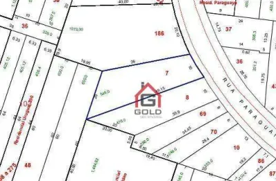 Terreno à venda, 500 m² por r$ 1.400.000,00 - parque das nações - santo andré/sp