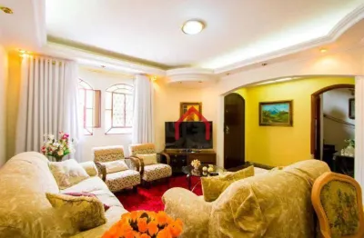 Sobrado à venda, 217 m² por r$ 980.000,00 - vila metalúrgica - santo andré/sp