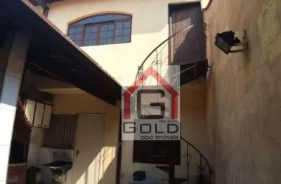Sobrado à venda, 185 m² por r$ 960.000,00 - vila são pedro - santo andré/sp