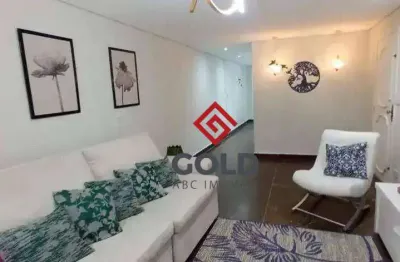Sobrado com 4 dormitórios à venda, 208 m² por R$ 850.000,00 - Vila Scarpelli - Santo André/SP