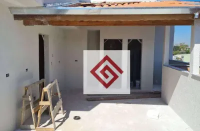 Cobertura à venda, 92 m² por r$ 437.000,00 - jardim santo alberto - santo andré/sp