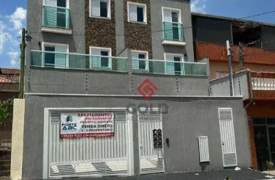Cobertura com 2 dormitórios à venda, 76 m² por r$ 400.000,00 - jardim utinga - santo andré/sp