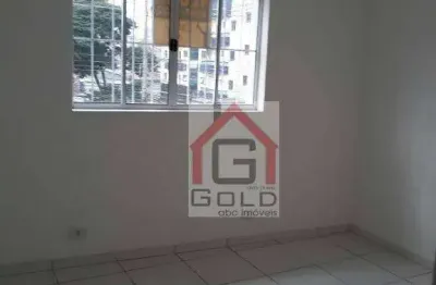 Sala para alugar, 25 m² por r$ 600,00/mês - jardim santo antônio - santo andré/sp