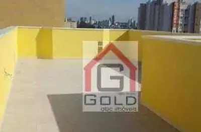 Cobertura com 2 dormitórios à venda, 100 m² por r$ 420.000,00 - vila camilópolis - santo andré/sp