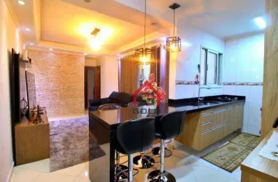 Cobertura à venda, 108 m² por r$ 435.000,00 - vila camilópolis - santo andré/sp