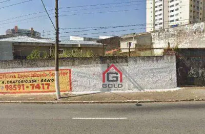 Terreno à venda, 506 m² por r$ 2.150.000,00 - jardim - santo andré/sp