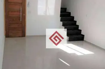 Cobertura com 2 dormitórios à venda, 109 m² por r$ 466.000,00 - vila camilópolis - santo andré/sp