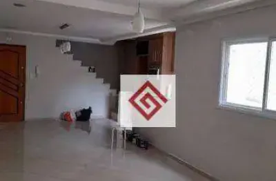Cobertura à venda, 167 m² por r$ 720.000,00 - campestre - santo andré/sp