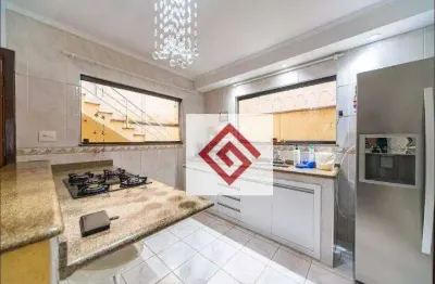 Sobrado com 3 dormitórios à venda, 100 m² por r$ 700.000,00 - vila eldízia - santo andré/sp