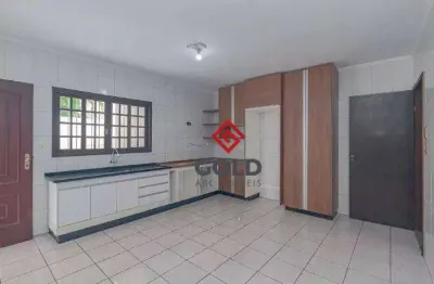 Sobrado com 3 dormitórios para alugar, 206 m² por r$ 4.050,66/mês - parque oratório - santo andré/sp