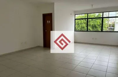 Sala para alugar, 34 m² por r$ 2.052,00/mês - campestre - santo andré/sp