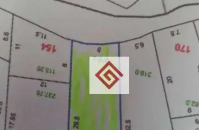 Terreno à venda, 316 m² por r$ 650.000,00 - vila eldízia - santo andré/sp