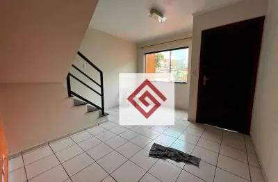 Sobrado com 2 dormitórios para alugar, 120 m² por r$ 2.710,00/mês - vila camilópolis - santo andré/sp