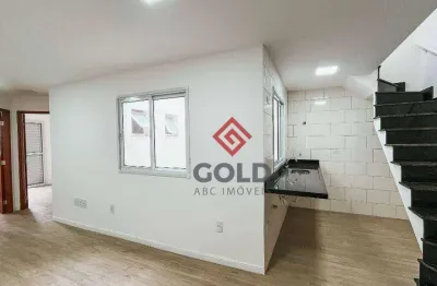 Cobertura com 2 dormitórios à venda, 88 m² por r$ 530.000,00 - parque das nações - santo andré/sp