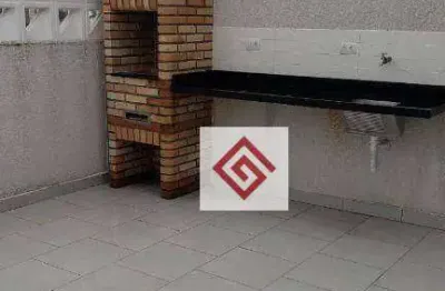 Cobertura com 2 dormitórios à venda, 76 m² por r$ 450.000,00 - parque das nações - santo andré/sp