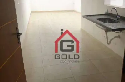 Cobertura com 2 dormitórios para alugar, 110 m² por r$ 2.770,04/mês - santa teresinha - santo andré/sp
