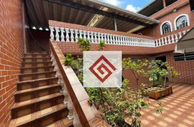 Casa com 3 dormitórios à venda, 257 m² por r$ 960.000,00 - vila scarpelli - santo andré/sp