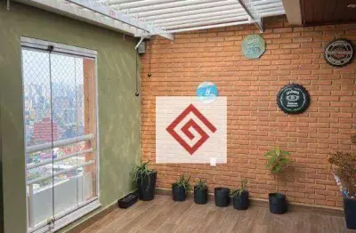 Apartamento duplex à venda, 103 m² por r$ 684.000,00 - casa branca - santo andré/sp
