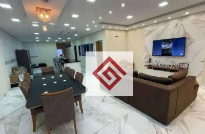 Casa com 5 dormitórios à venda, 455 m² por r$ 1.500.000,00 - parque das nações - santo andré/sp