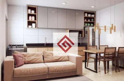 Apartamento com 2 dormitórios à venda, 47 m² por r$ 395.000,00 - santa maria - santo andré/sp