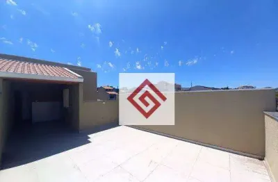 Cobertura à venda, 104 m² por r$ 380.000,00 - jardim santo alberto - santo andré/sp