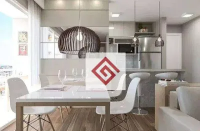 Apartamento com 2 dormitórios à venda, 59 m² por r$ 413.400,00 - vila metalúrgica - santo andré/sp