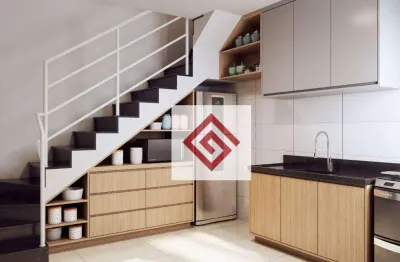 Cobertura com 2 dormitórios à venda, 94 m² por r$ 500.000,00 - santa maria - santo andré/sp