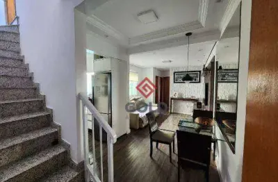 Cobertura à venda, 100 m² por r$ 410.000,00 - vila metalúrgica - santo andré/sp