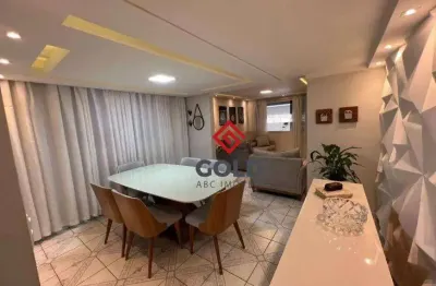 Sobrado com 3 dormitórios para alugar, 115 m² por r$ 4.362,98/mês - vila camilópolis - santo andré/sp