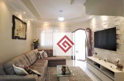 Sobrado com 4 dormitórios à venda, 240 m² por r$ 795.000,00 - parque novo oratório - santo andré/sp